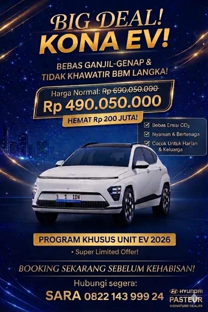 Promo Hyundai Kona Bandung 2026